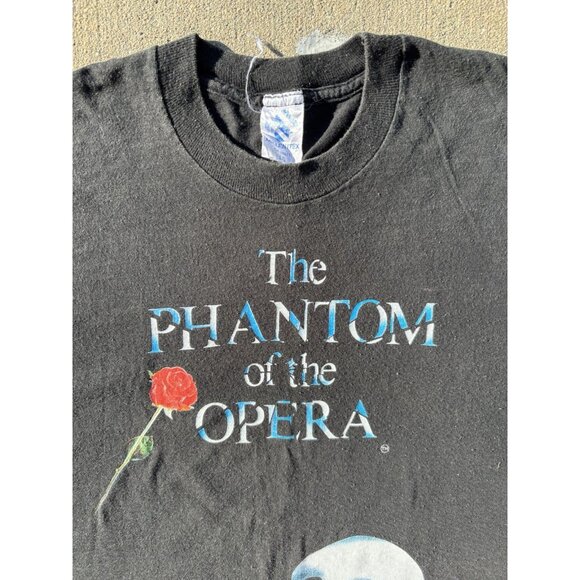 90’s The Phantom Of The Opera Graphic T Shirt Faded - Picture 5 of 7